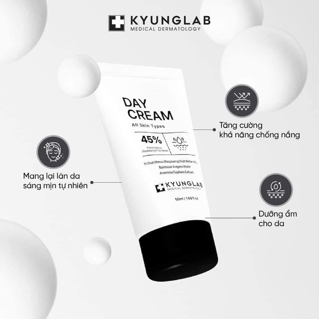 Kem dưỡng ngày nâng tone tự nhiên KyungLab (50ml) Kem dưỡng ngày nâng tone tự nhiên KyungLab (50ml)